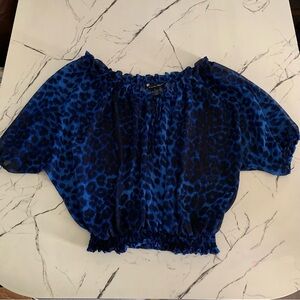 Antilia Femme Animal Print Blouse